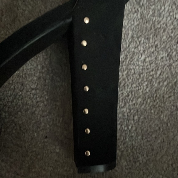 Bamboo Brand Elegant Black High Heel Women's Shoes - Picture 2 of 9